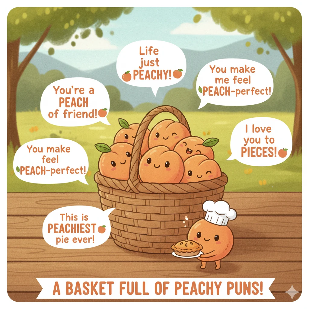peach puns