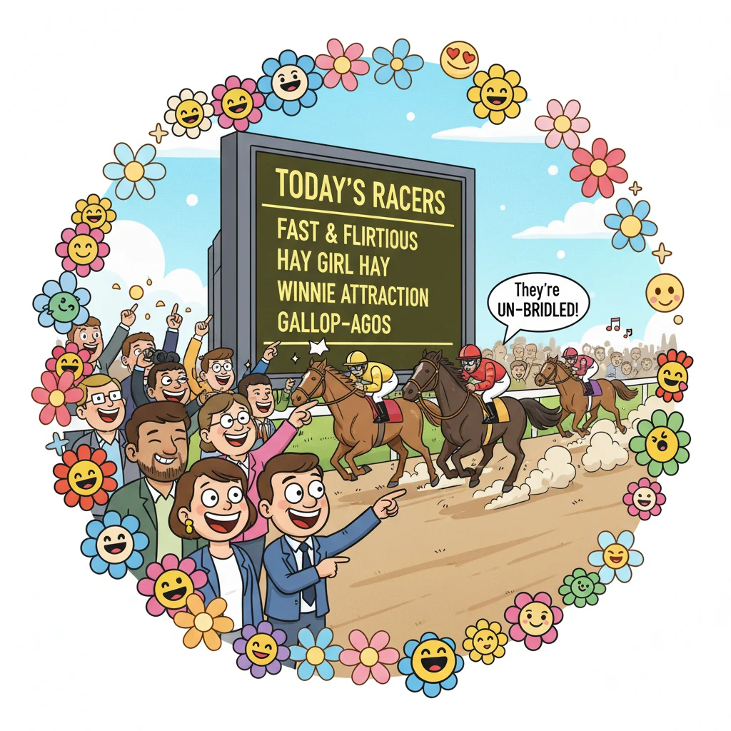 Dirty Horse Names Puns 