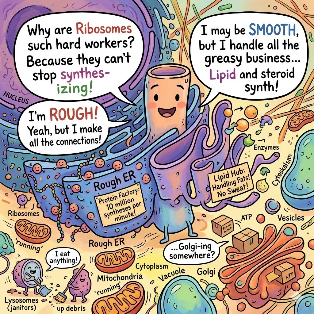 Cell Organelles Puns
