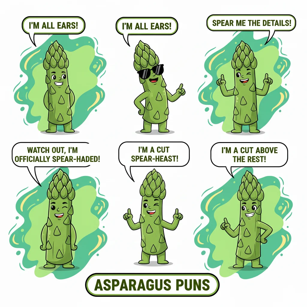 Asparagus Puns