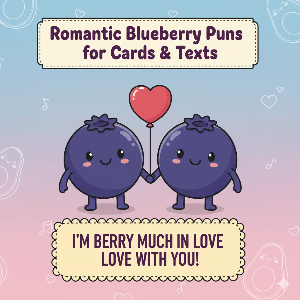 Blueberry Puns 