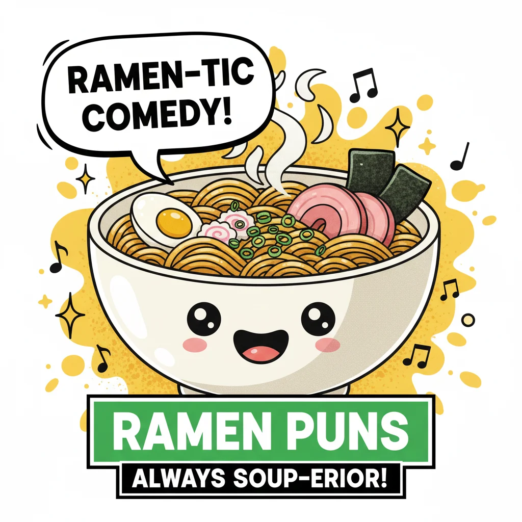Ramen Noodle Puns