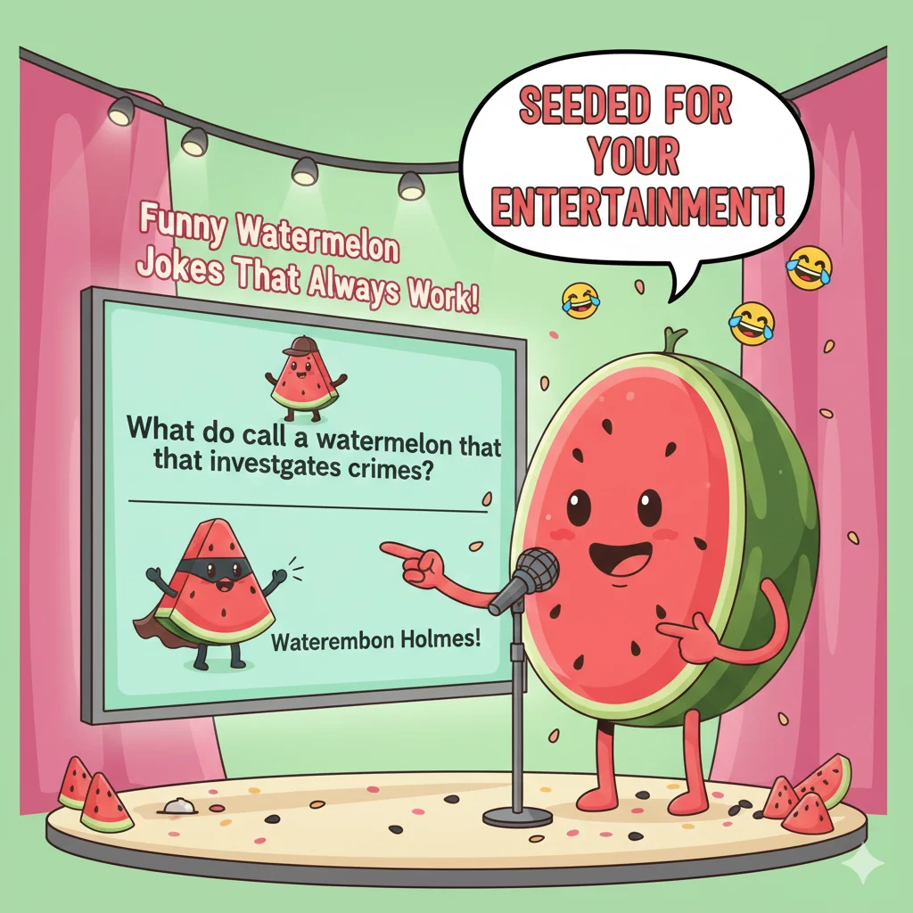 Funny Watermelon Jokes That Always Work