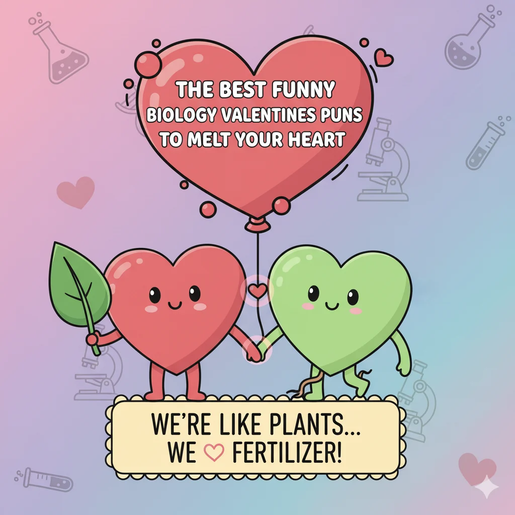 Biology Valentines Puns
