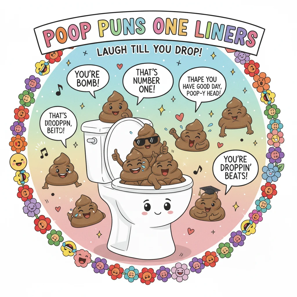 Poop Puns One Liners
