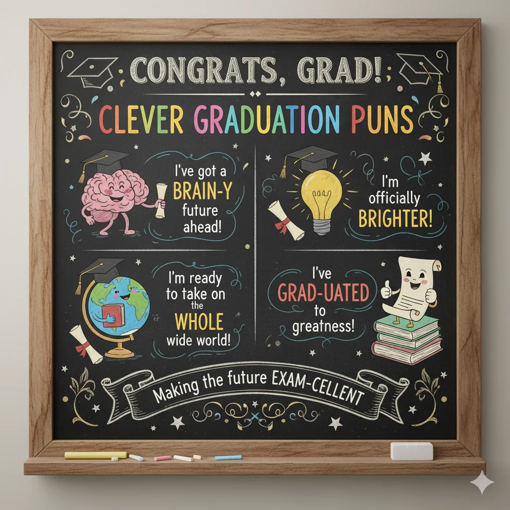 Graduation Puns