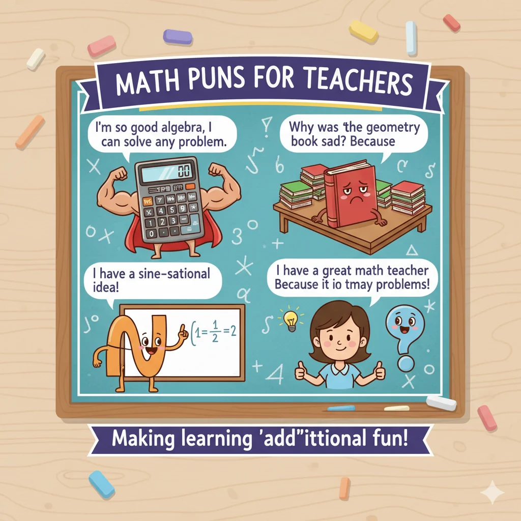Math Puns for Teachers