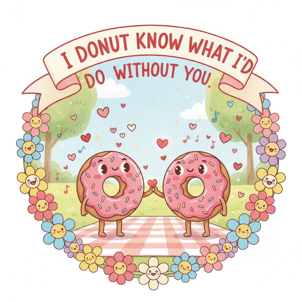 Donut Love Puns 