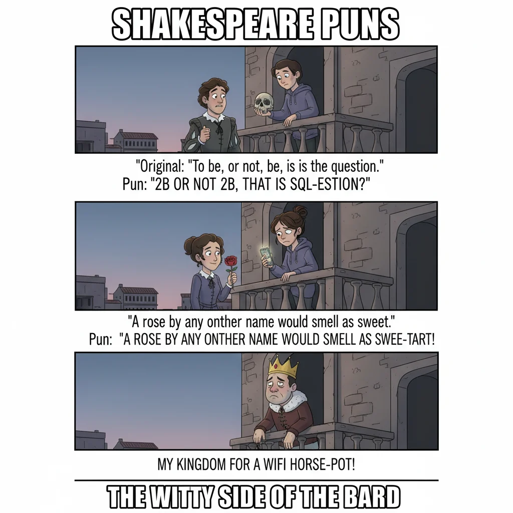 Puns Were Used by Shakespeare