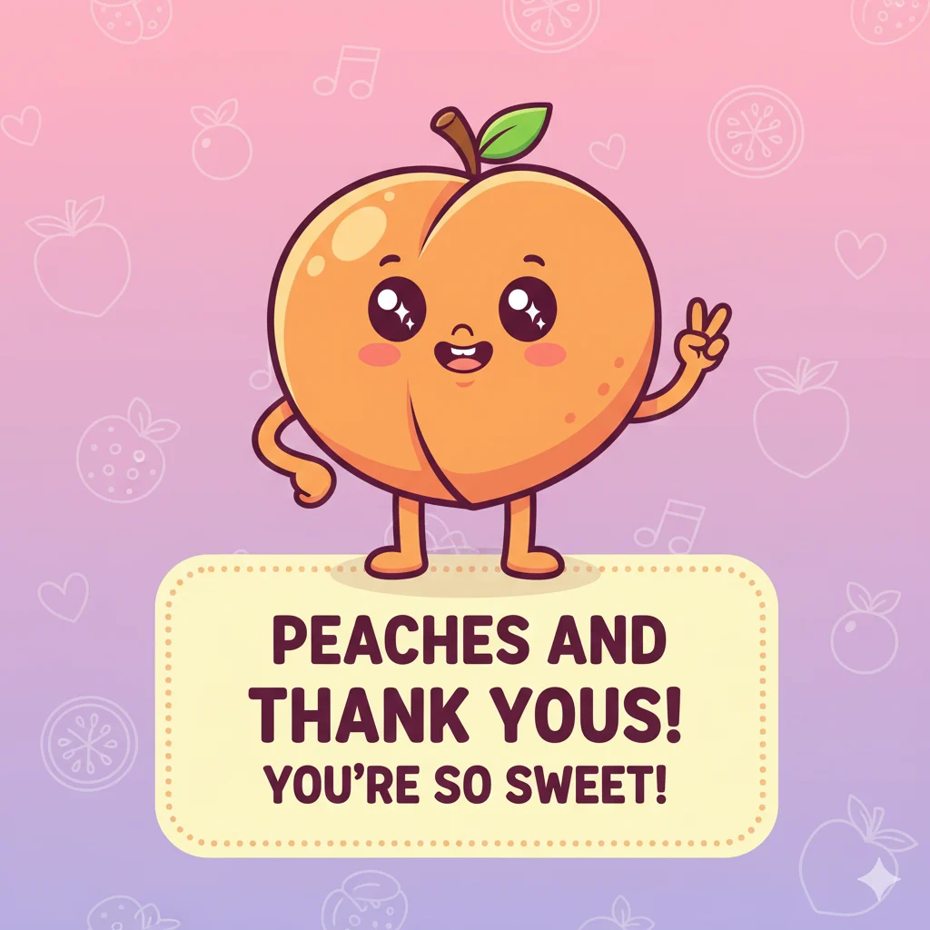 peach puns