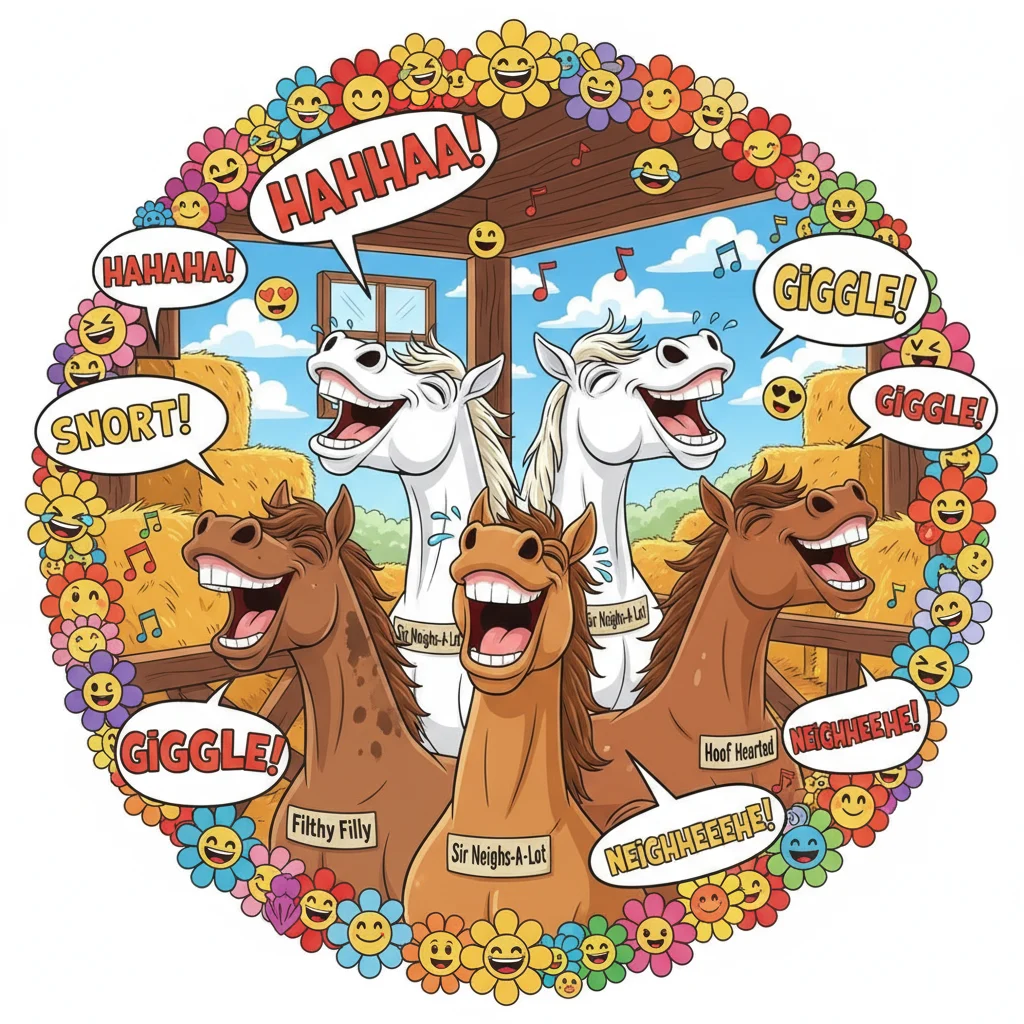 Dirty Horse Names Puns