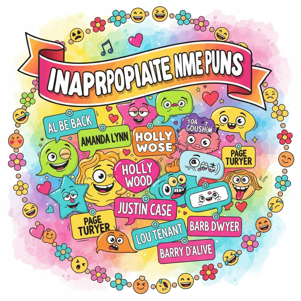 Inappropriate Name Puns