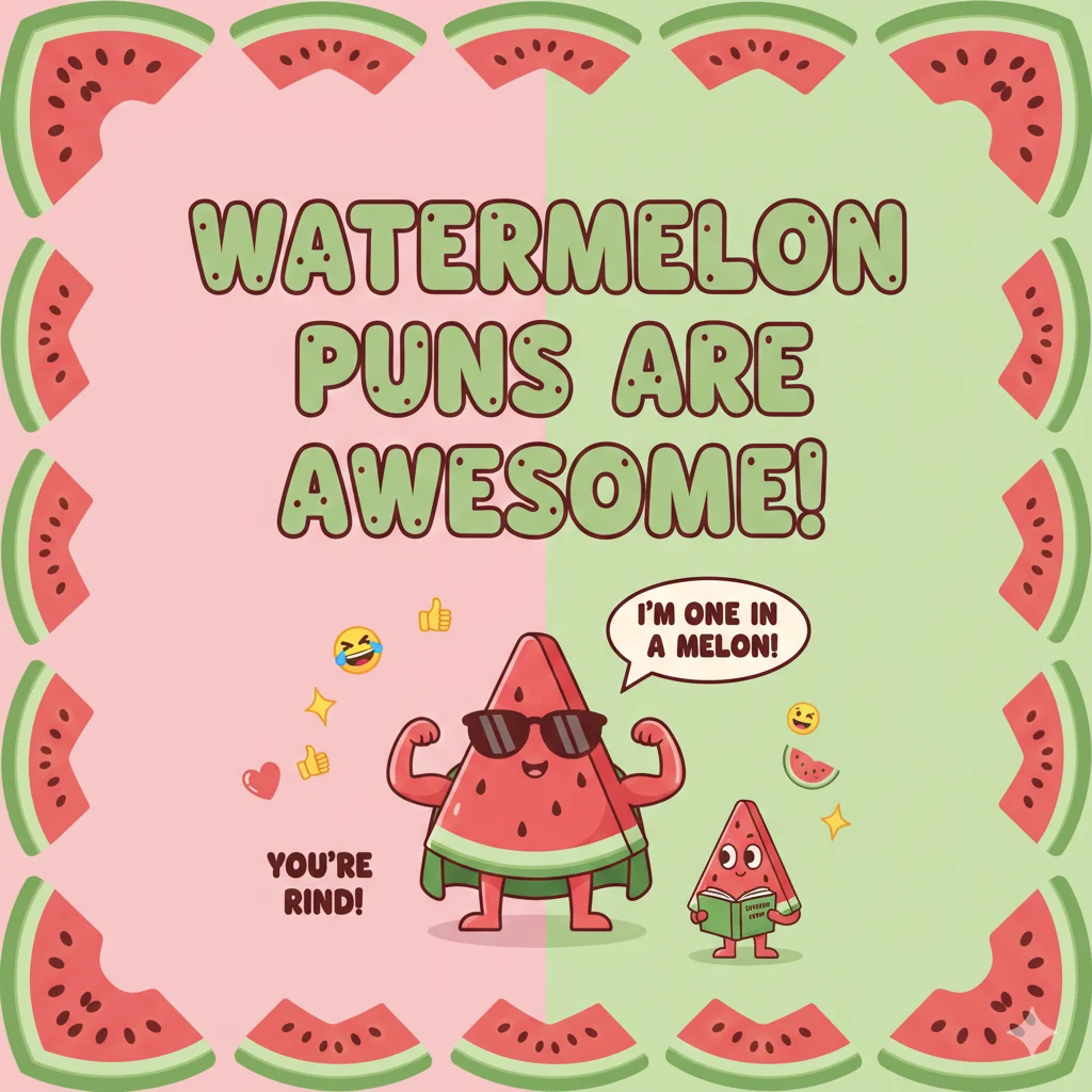 Watermelon Puns Are Awesome