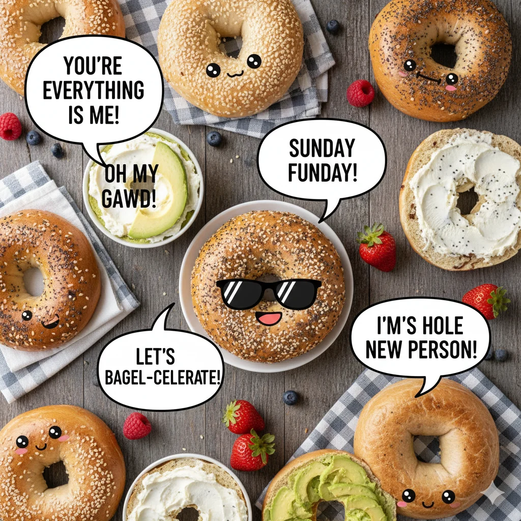 Bagel Puns 