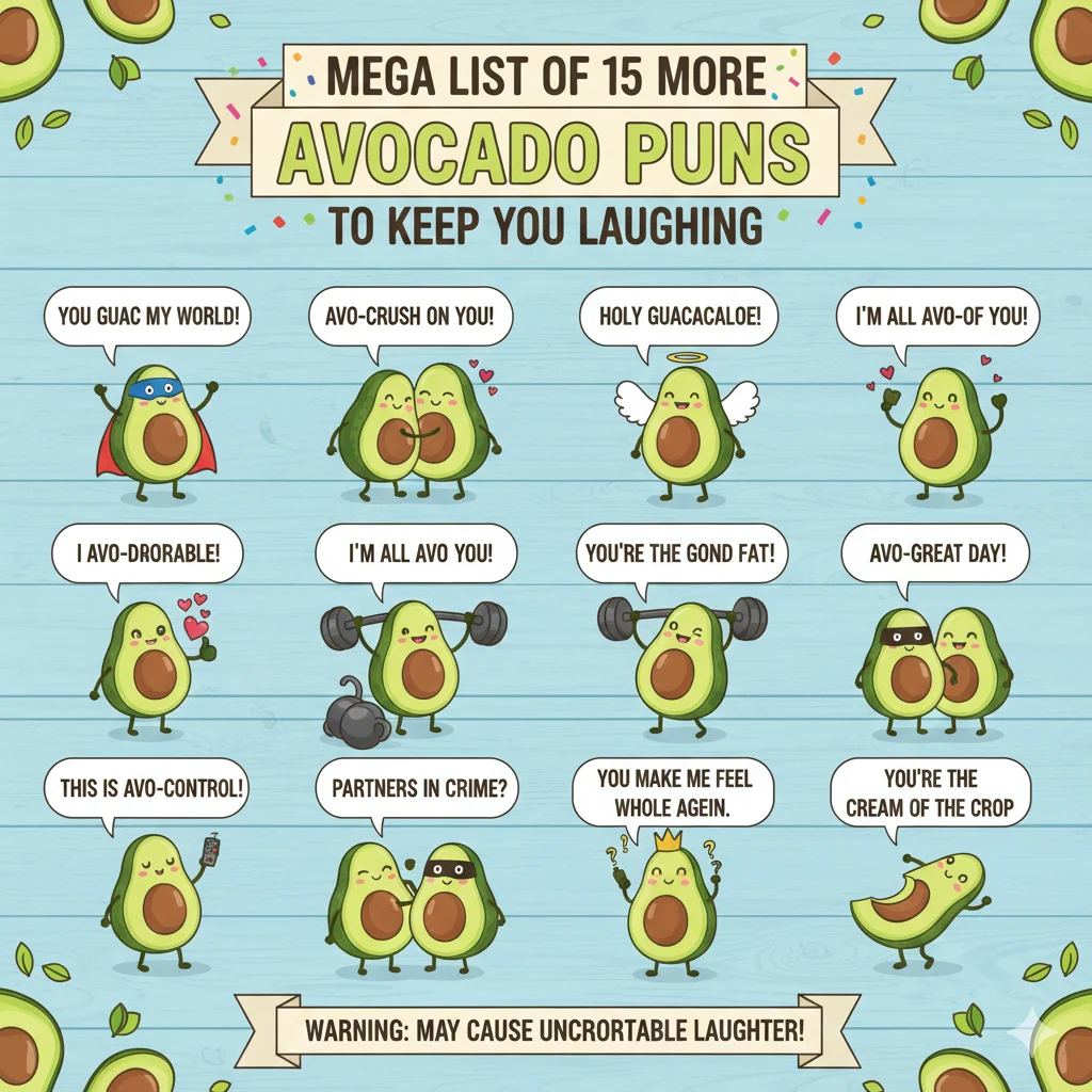 Avocado Puns 