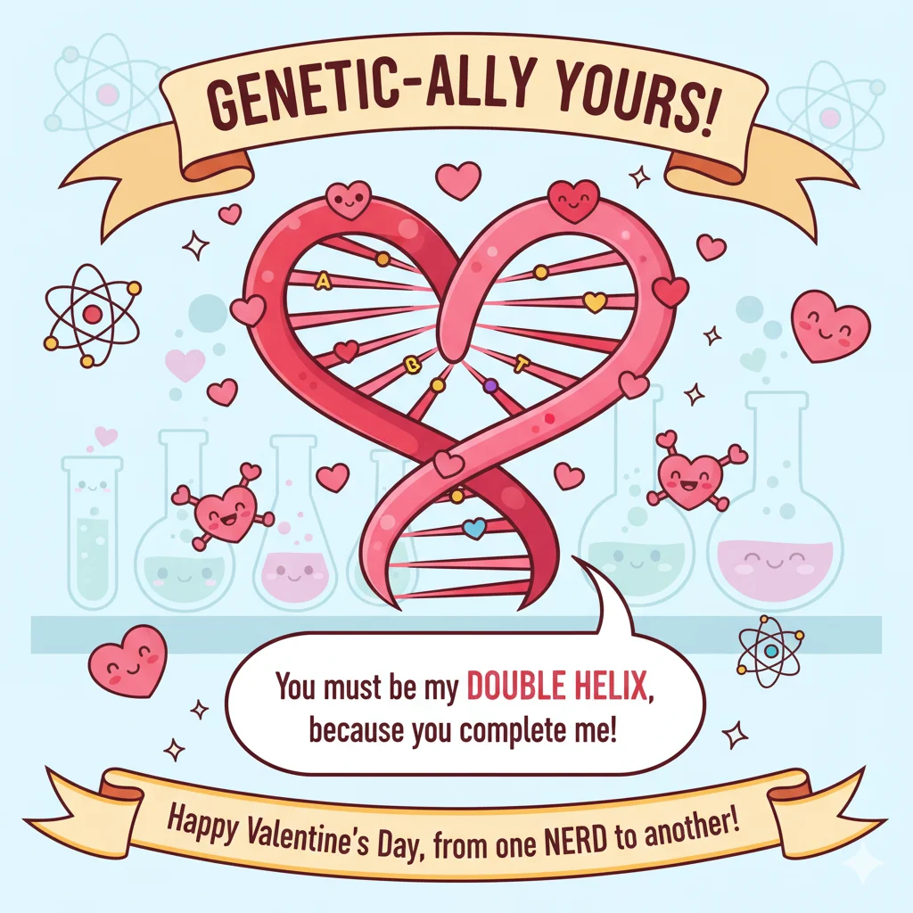 Biology Valentines Puns