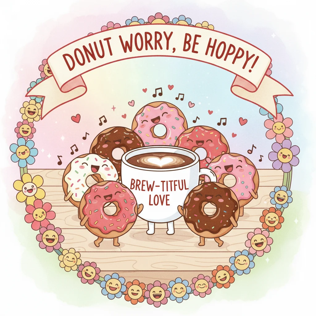 Donut Love Puns 