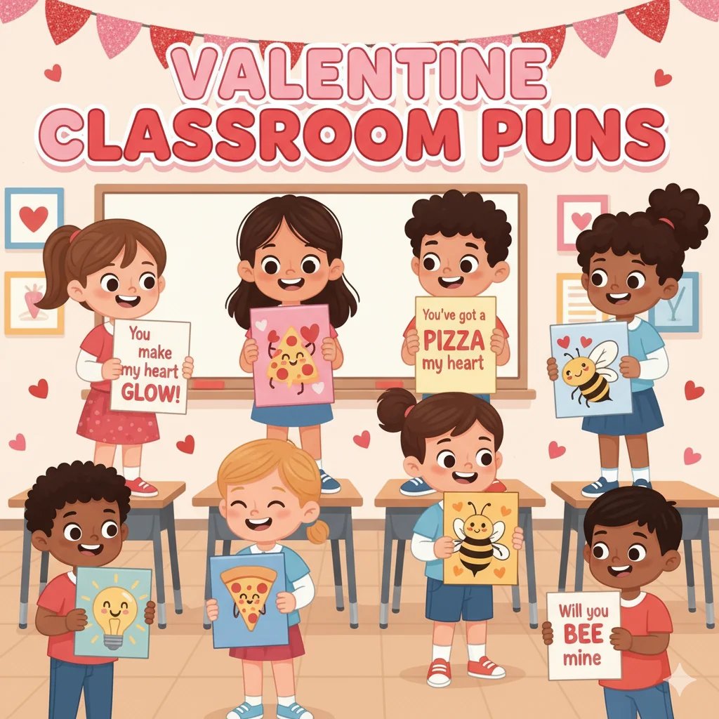 Valentine Classroom Puns