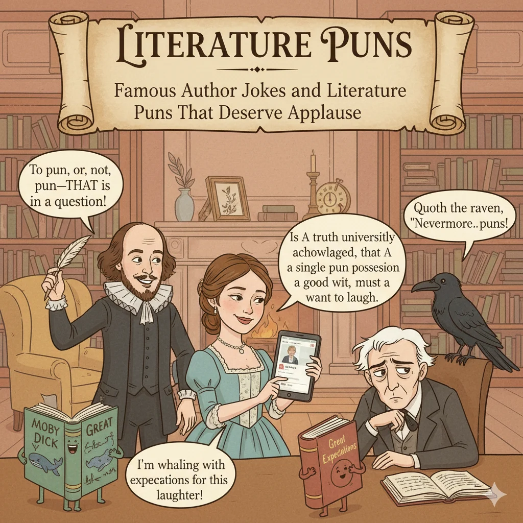 Literature Puns