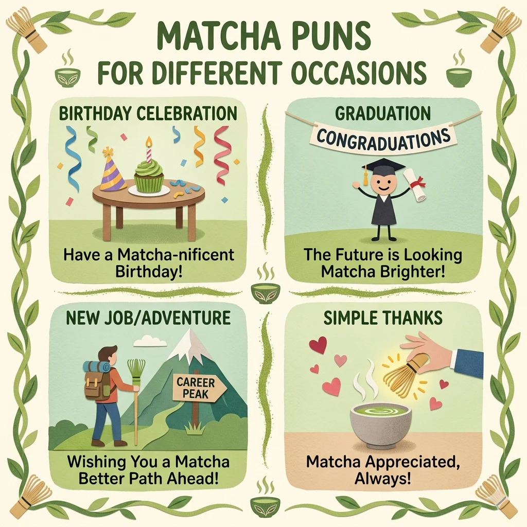 Matcha Puns