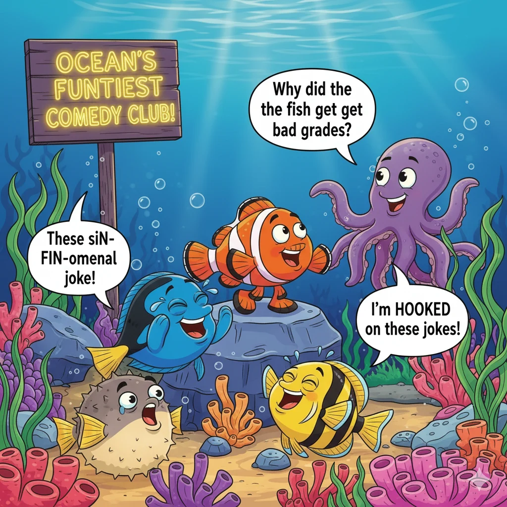 Fish & Ocean Animals Puns
