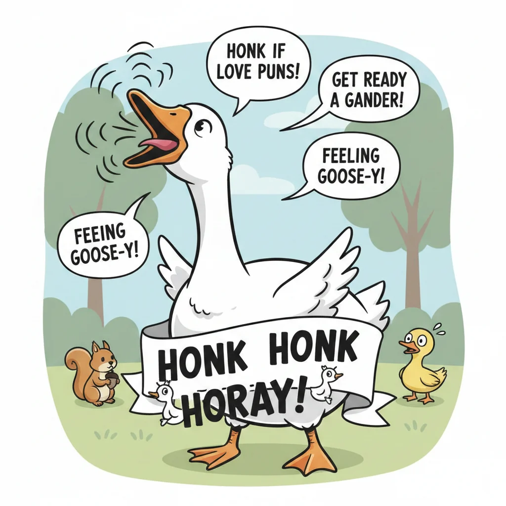 Goose Puns