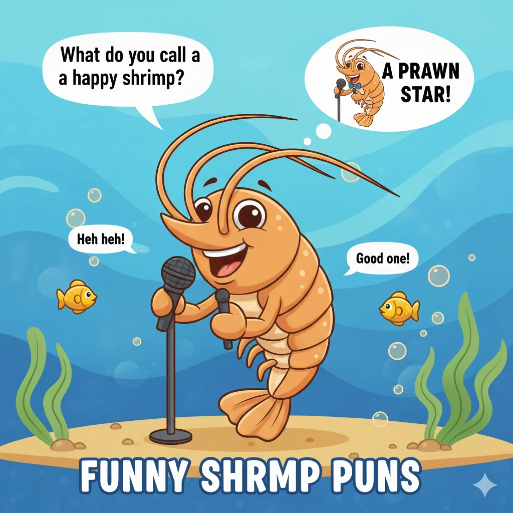 Shrimp Puns