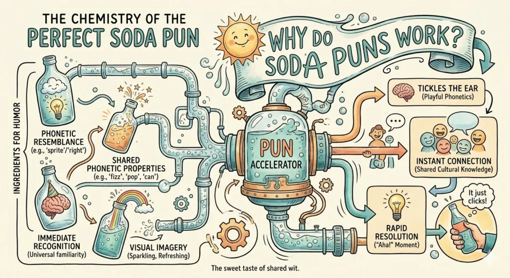 Why Soda Puns Work