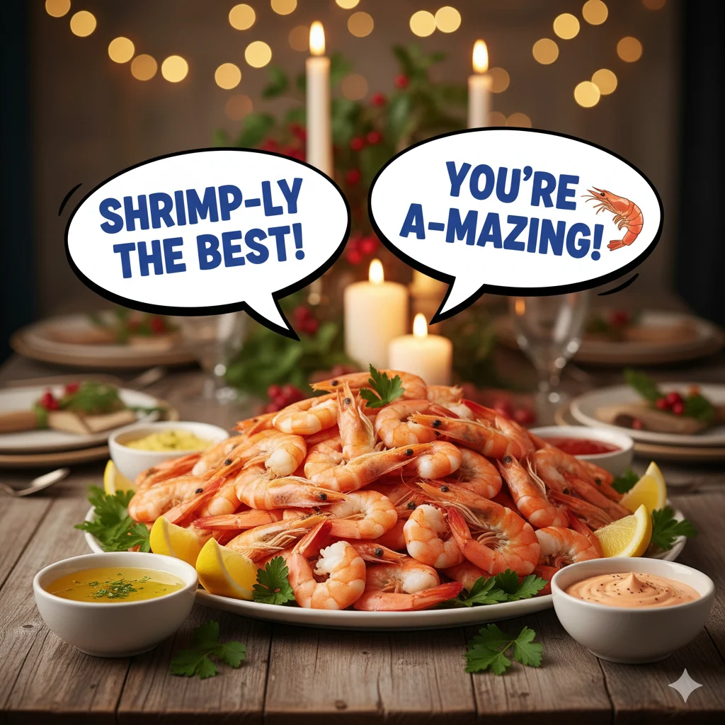 Shrimp Puns
