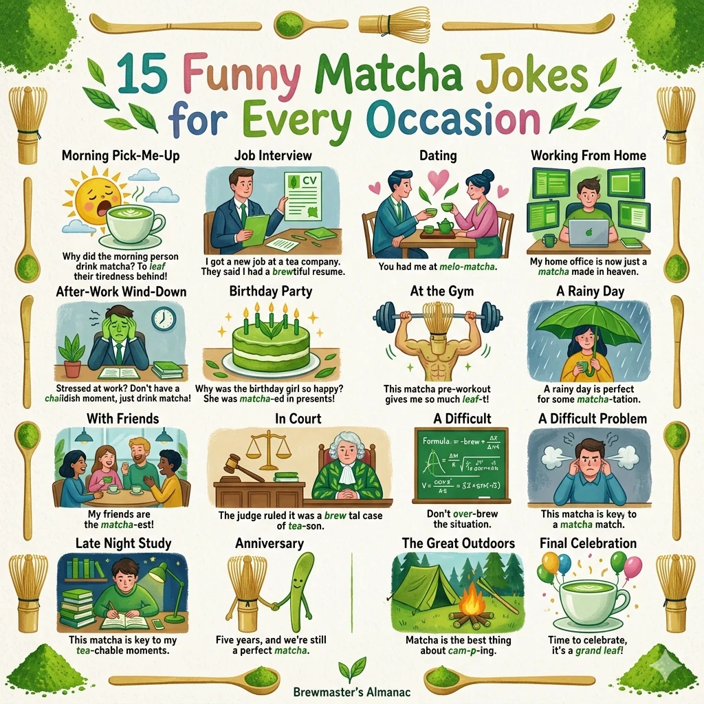 Matcha Puns