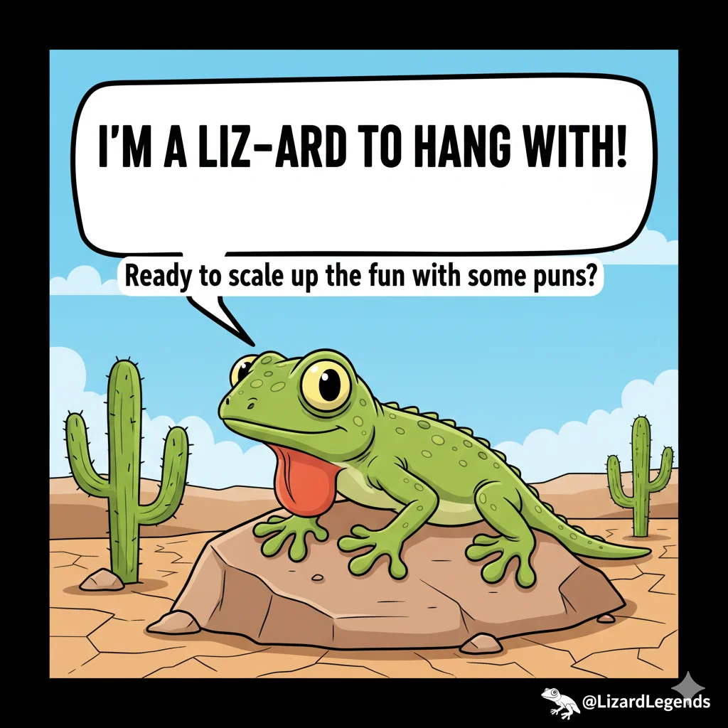 Lizard Puns 