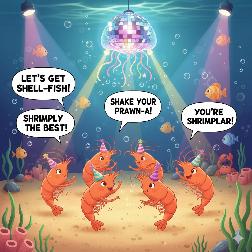 Shrimp Puns