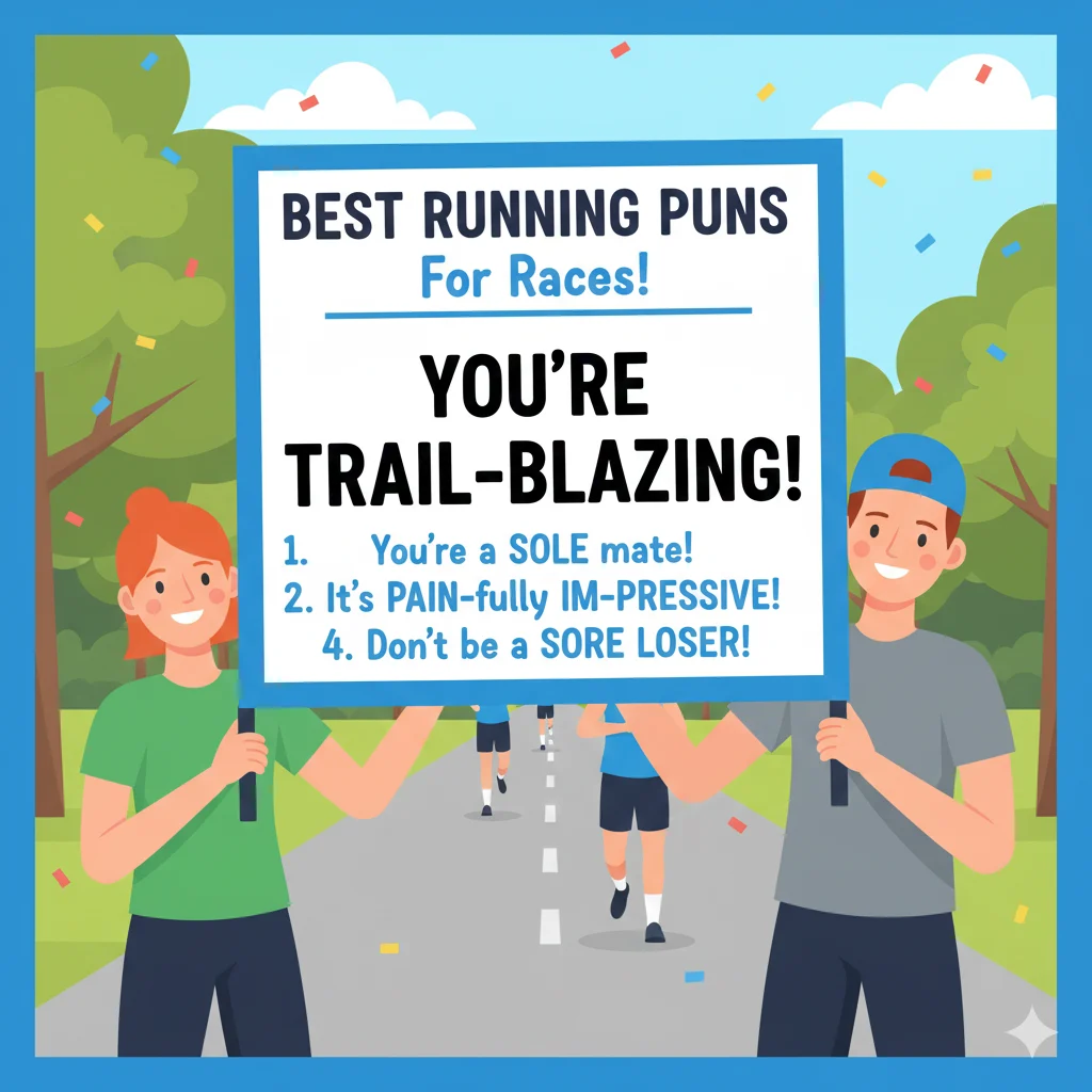 running puns