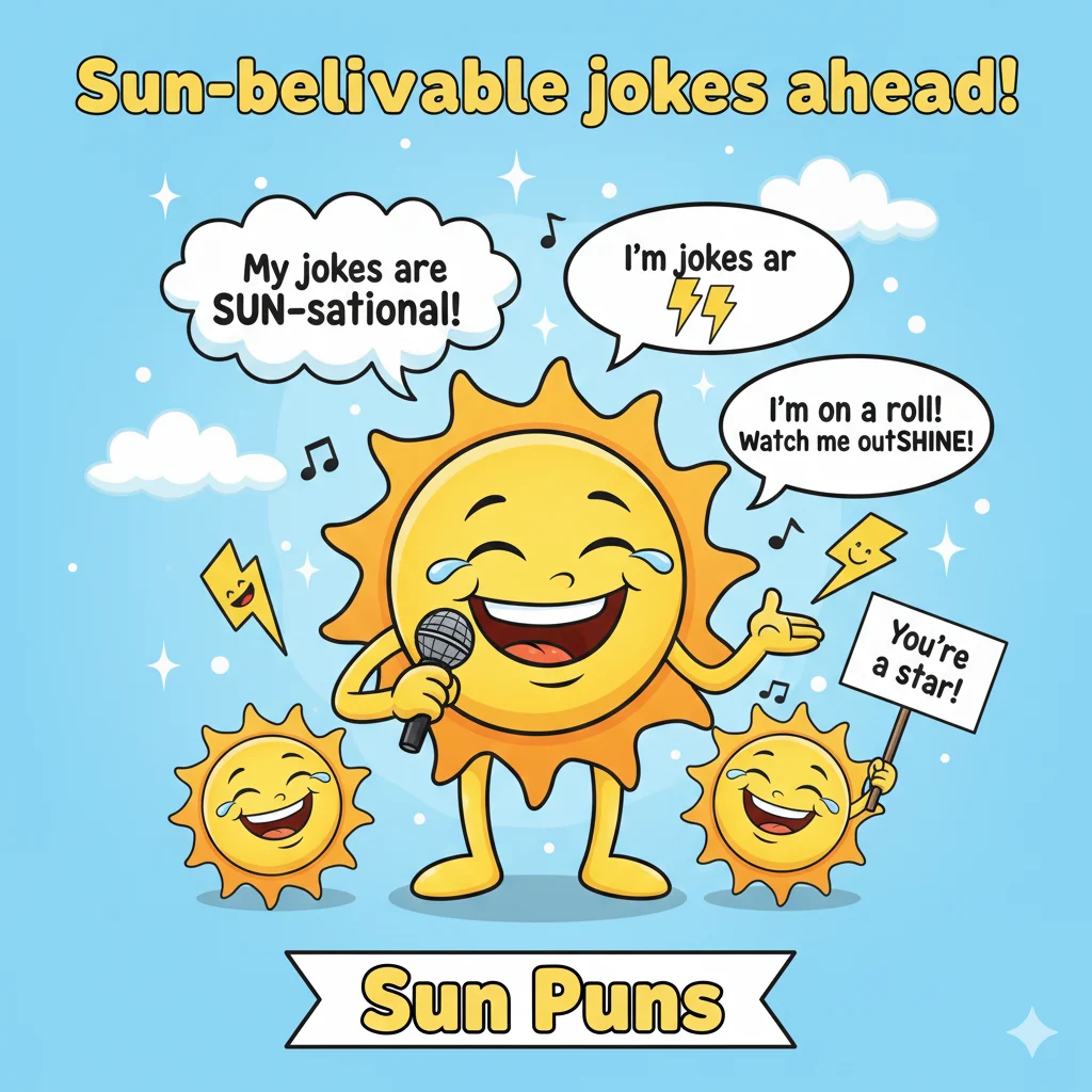 sun puns