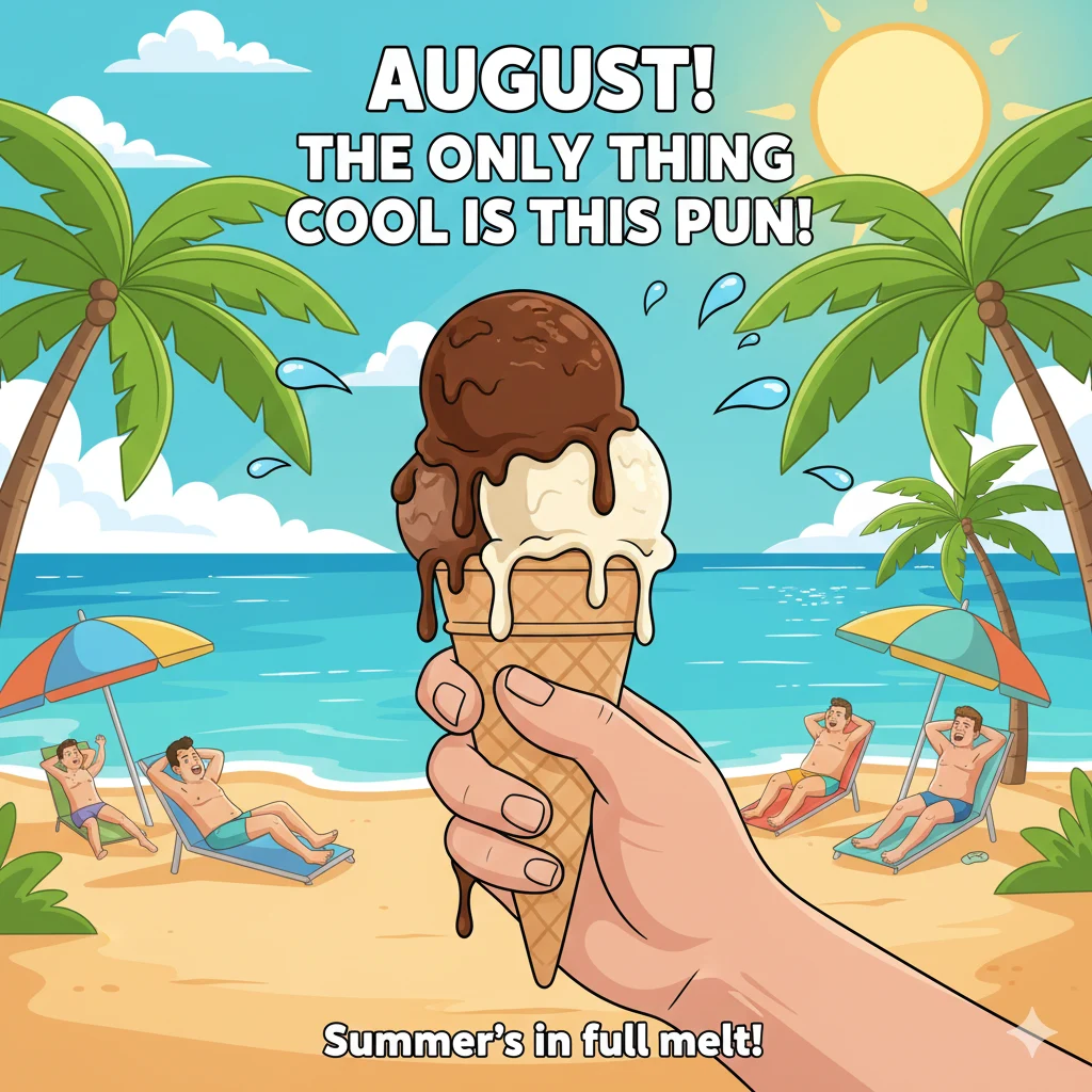 august puns