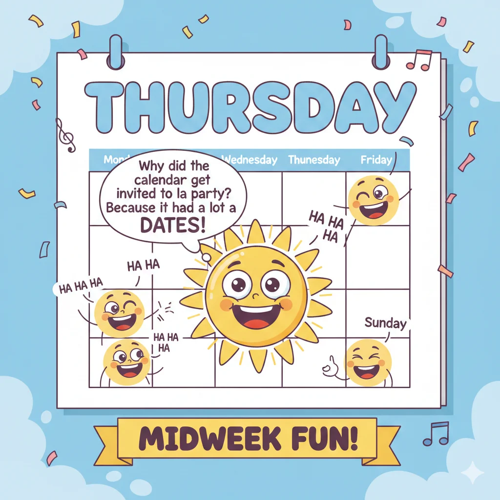 Thursday corny jokes