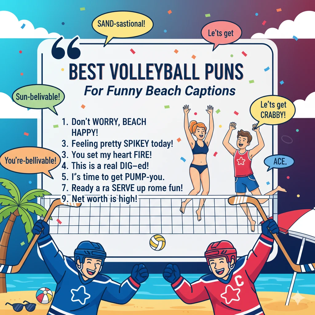 volleyball puns