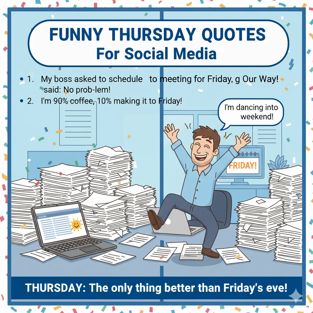 Thursday funny quotes