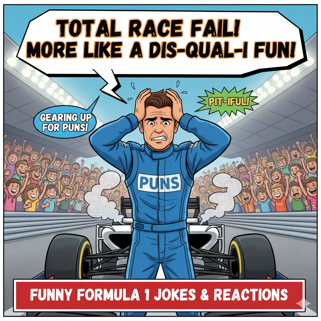 f1 puns