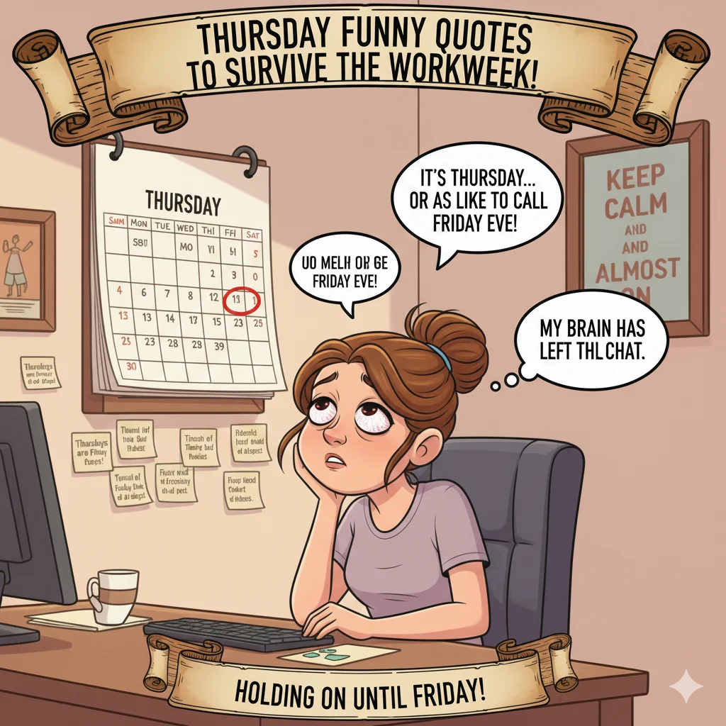 Thursday funny quotes