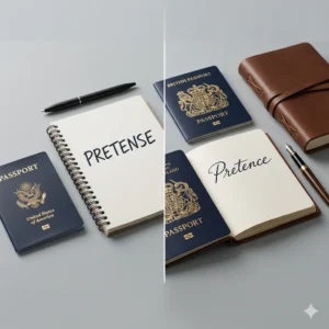 pretense or pretence