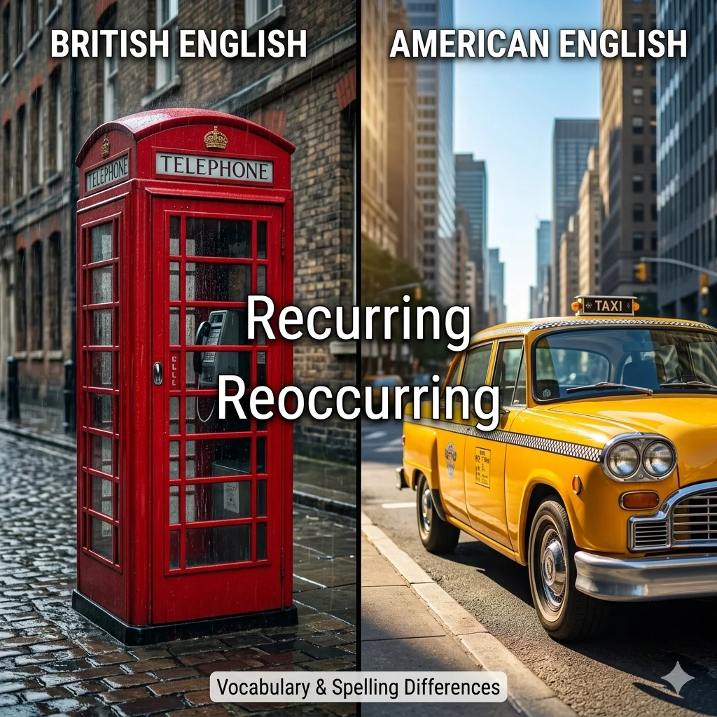 recurring or reoccuring