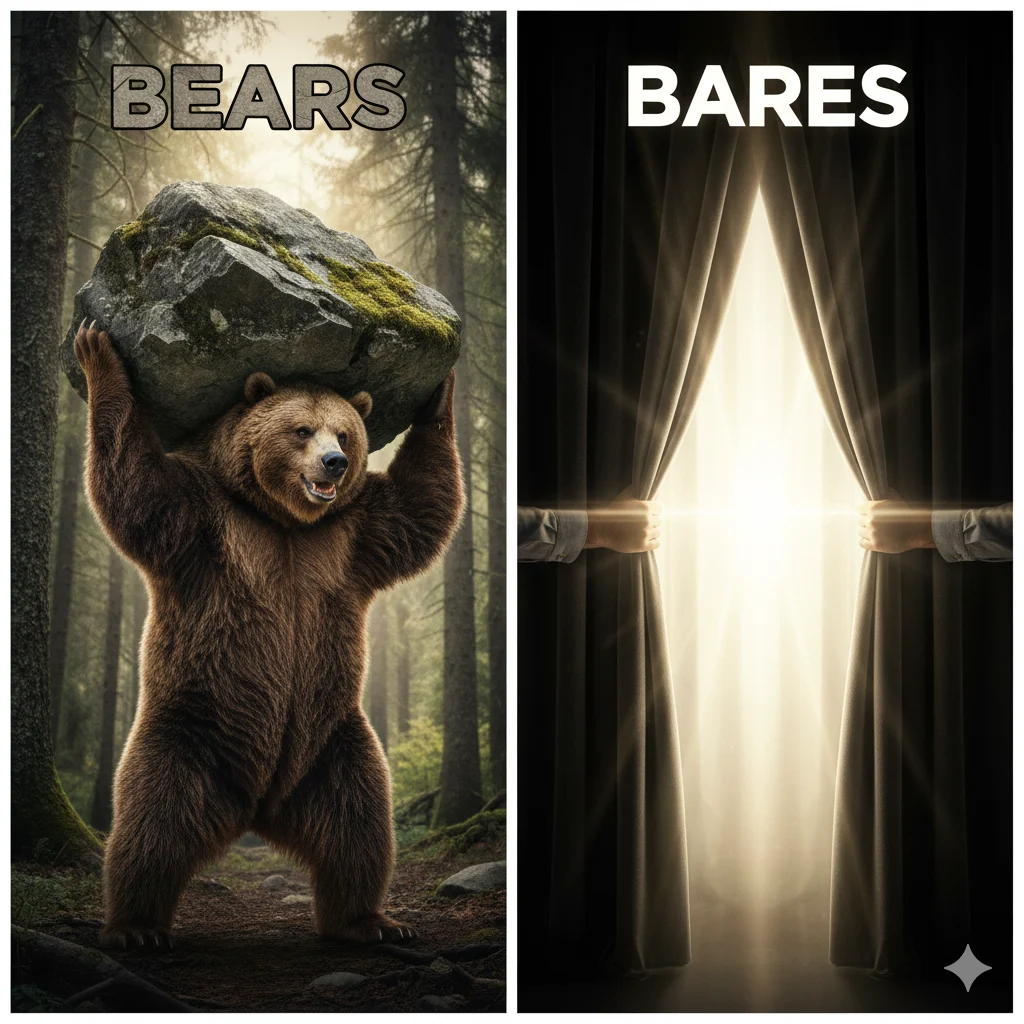 bears or bares