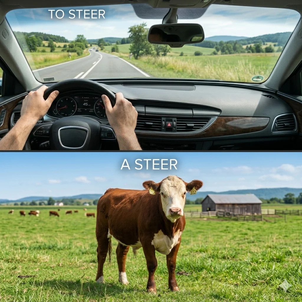 stear or steer