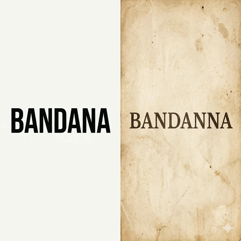 bandanna or bandana