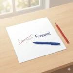 fairwell or farewell