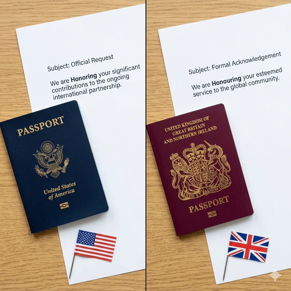 honouring or honoring