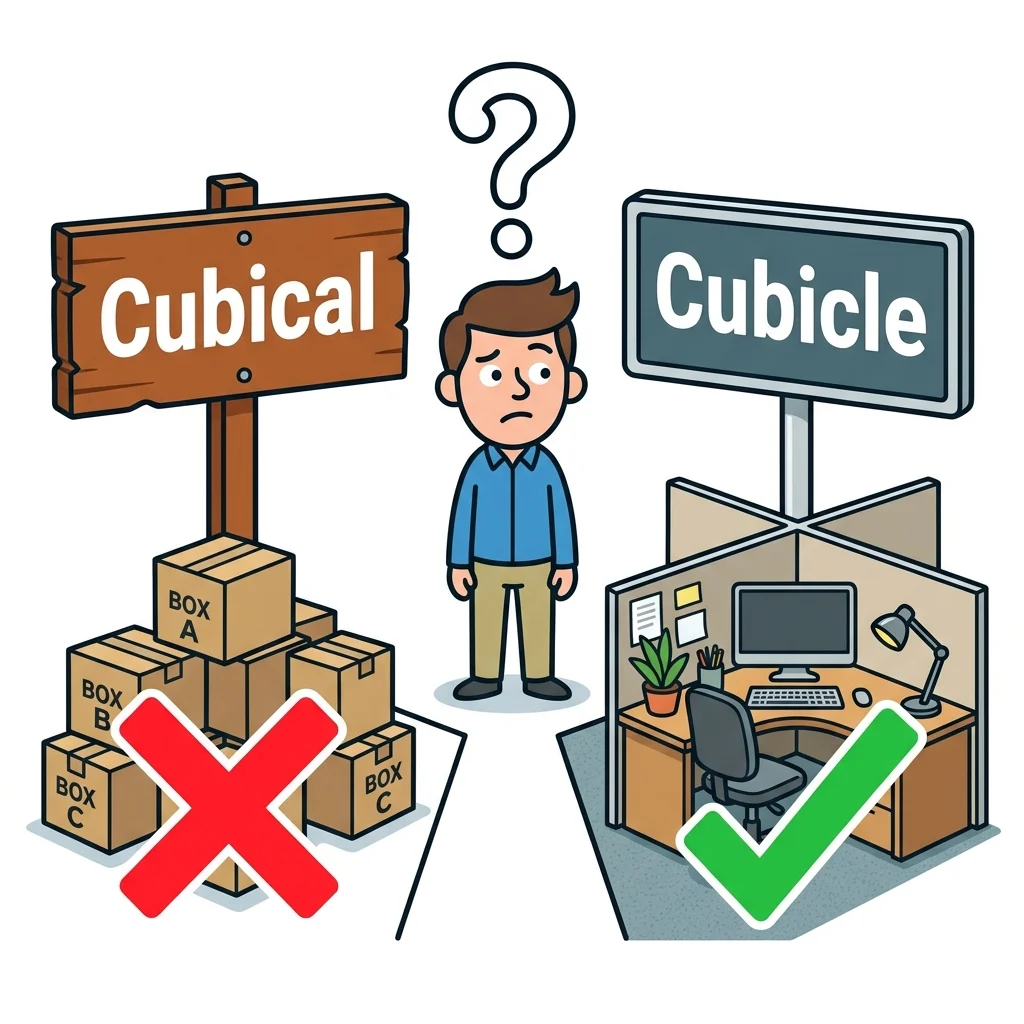 cubical or cubicle
